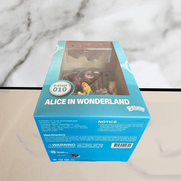 Alice in Wonderland D Stage Diorama Beast Kingdom Figure NIB - Picture 5 of 5